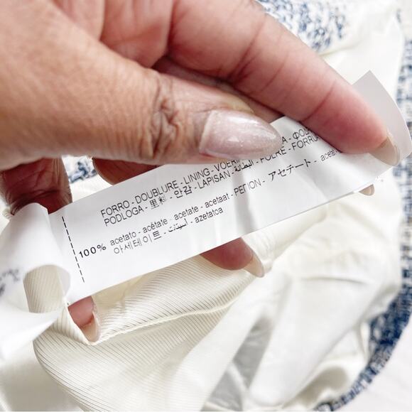 Zara Women's Casual Plaid Double-Breasted Texture Suit‎ Jacket Size M - Picture 4 of 8